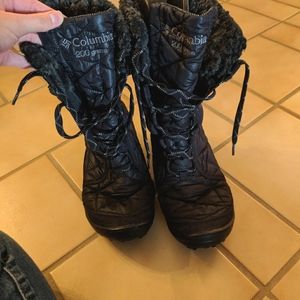 Black Columbia Winter Boots